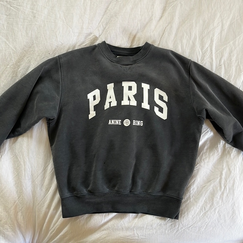 Anine Bing Ramona Paris Sweatshirt